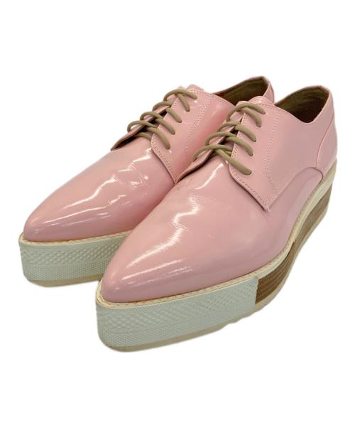 Pippichic（ピッピシック）Pippichic (ピッピシック) レースアップシューズ ピンク サイズ:23.5の古着・服飾アイテム