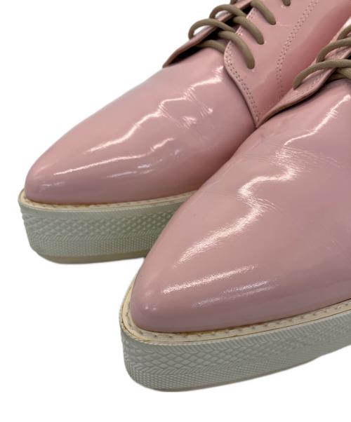 Pippichic（ピッピシック）Pippichic (ピッピシック) レースアップシューズ ピンク サイズ:23.5の古着・服飾アイテム