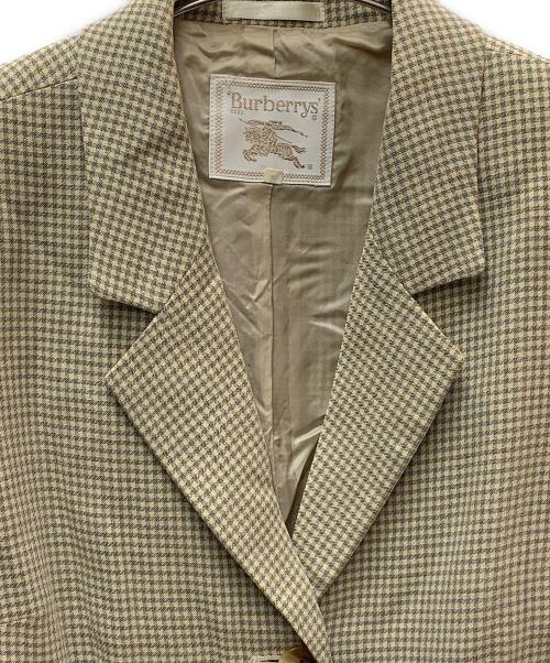 Burberry's（バーバリー）Burberry's (バーバリー) テーラードジャケット ベージュ サイズ:13号の古着・服飾アイテム