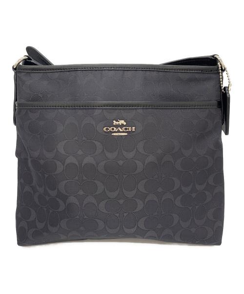 COACH（コーチ）COACH (コーチ) ショルダーバッグ/シグネチャー ブラックの古着・服飾アイテム