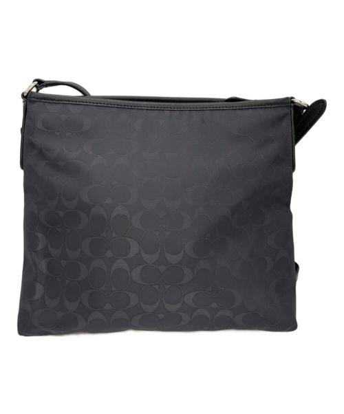 COACH（コーチ）COACH (コーチ) ショルダーバッグ/シグネチャー ブラックの古着・服飾アイテム