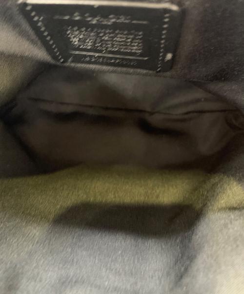 COACH（コーチ）COACH (コーチ) ショルダーバッグ/シグネチャー ブラックの古着・服飾アイテム