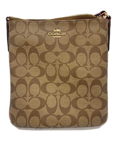 COACH（コーチ）COACH (コーチ) ショルダーバッグ/シグネチャー ブラウンの古着・服飾アイテム