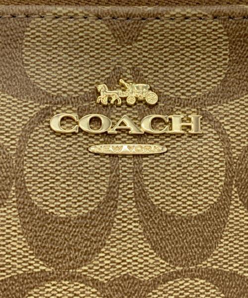 COACH（コーチ）COACH (コーチ) ショルダーバッグ/シグネチャー ブラウンの古着・服飾アイテム