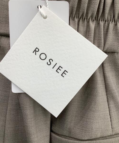 ROSIEE（ロージー）ROSIEE (ロージー) ROSIEE(ロージー)ロントスリットタックIラインスカート ライトグレー サイズ:FREE 未使用品の古着・服飾アイテム
