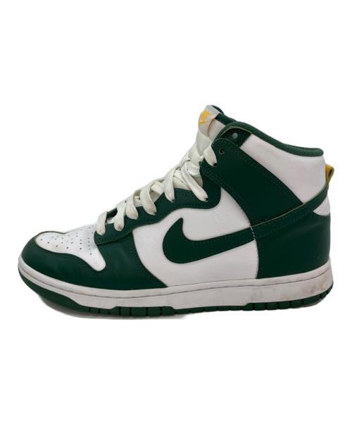 NIKE（ナイキ）NIKE (ナイキ) ハイカットスニーカー/Nike Dunk High Retro グリーン サイズ:27の古着・服飾アイテム
