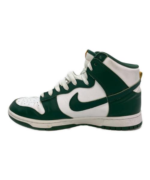 NIKE（ナイキ）NIKE (ナイキ) ハイカットスニーカー/Nike Dunk High Retro グリーン サイズ:27の古着・服飾アイテム