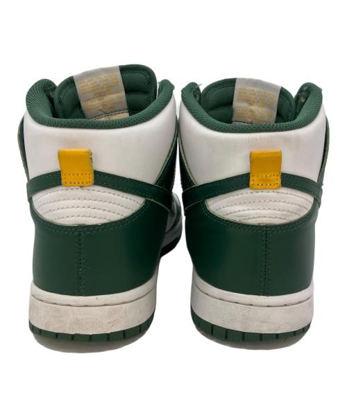 NIKE（ナイキ）NIKE (ナイキ) ハイカットスニーカー/Nike Dunk High Retro グリーン サイズ:27の古着・服飾アイテム