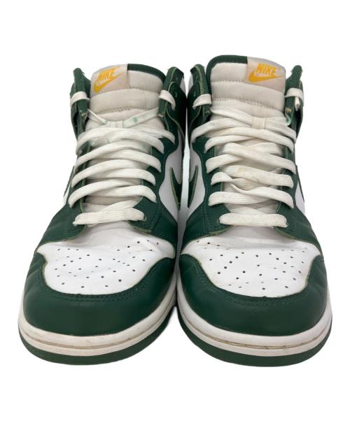 NIKE（ナイキ）NIKE (ナイキ) ハイカットスニーカー/Nike Dunk High Retro グリーン サイズ:27の古着・服飾アイテム