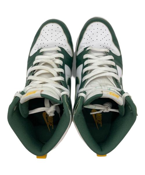 NIKE（ナイキ）NIKE (ナイキ) ハイカットスニーカー/Nike Dunk High Retro グリーン サイズ:27の古着・服飾アイテム
