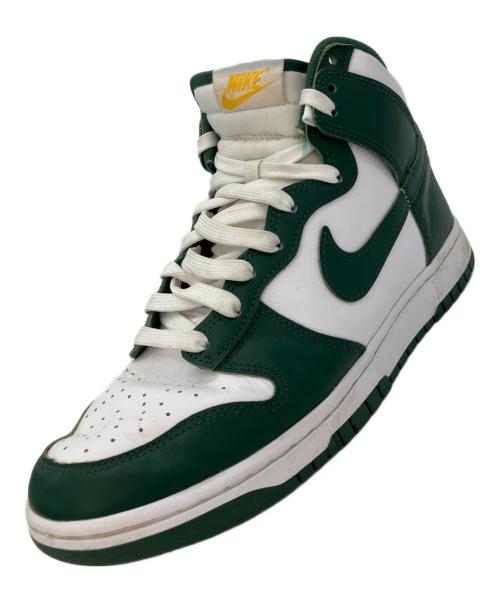 NIKE（ナイキ）NIKE (ナイキ) ハイカットスニーカー/Nike Dunk High Retro グリーン サイズ:27の古着・服飾アイテム