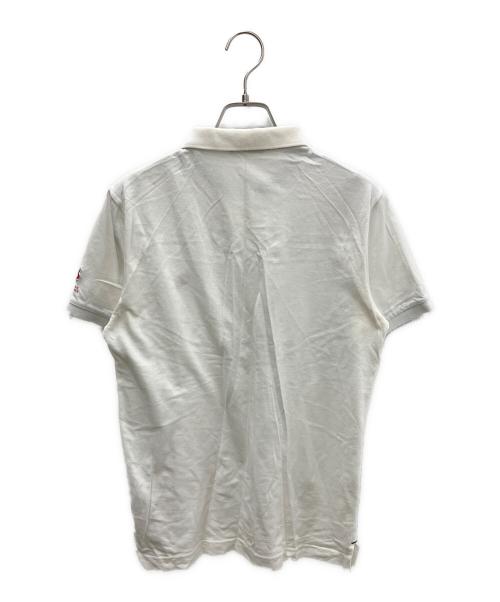 BURBERRY BLACK LABEL（バーバリーブラックレーベル）BURBERRY BLACK LABEL (バーバリーブラックレーベル) ポロシャツ ホワイト サイズ:2の古着・服飾アイテム