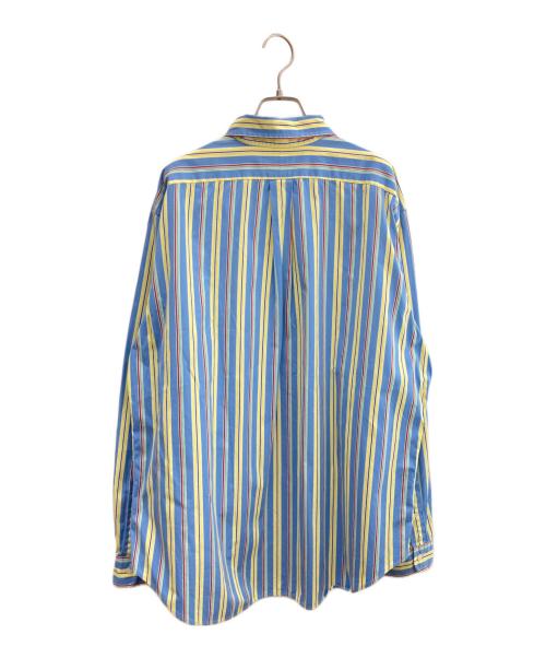 RALPH LAUREN（ラルフローレン）RALPH LAUREN (ラルフローレン) 長袖シャツ ブルー×イエロー サイズ:XLの古着・服飾アイテム