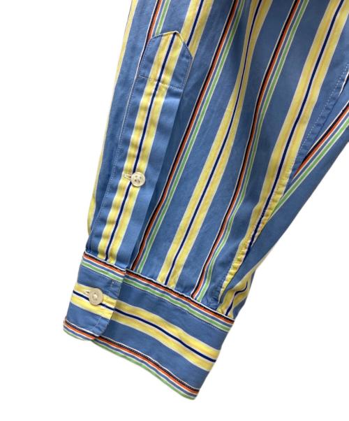 RALPH LAUREN（ラルフローレン）RALPH LAUREN (ラルフローレン) 長袖シャツ ブルー×イエロー サイズ:XLの古着・服飾アイテム