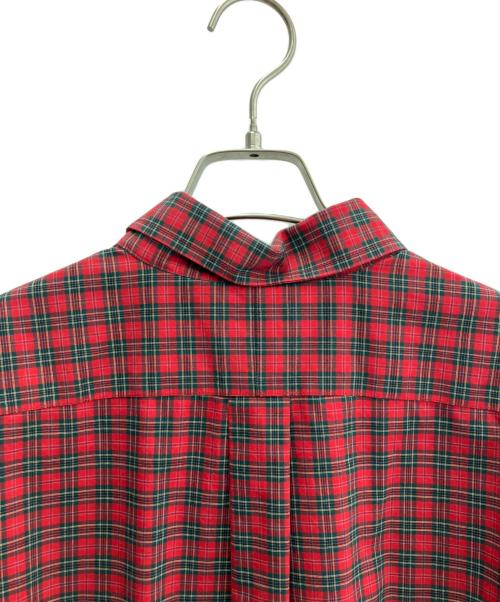 L.L.Bean（エルエルビーン）L.L.Bean (エルエルビーン) 長袖シャツ レッド×グリーン サイズ:Lの古着・服飾アイテム