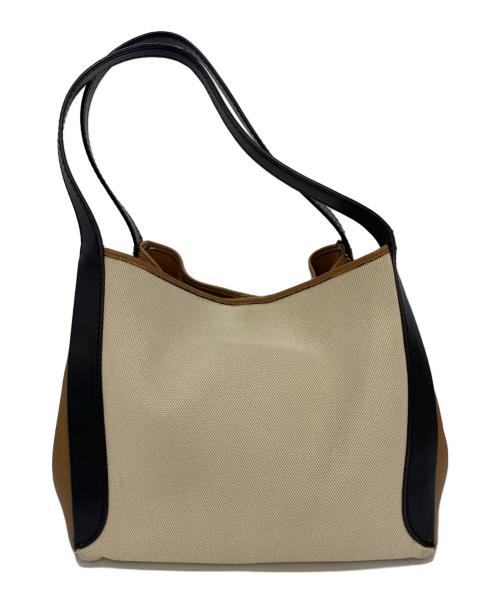 COACH（コーチ）COACH (コーチ) ハドリーホーボー ベージュ×ブラウンの古着・服飾アイテム