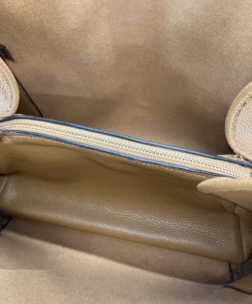 COACH（コーチ）COACH (コーチ) ハドリーホーボー ベージュ×ブラウンの古着・服飾アイテム