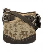 COACHコーチ）の古着「ショルダーバッグ」｜ブラウン