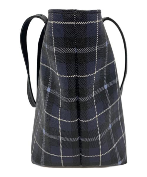 Kate Spade（ケイトスペード）Kate Spade (ケイトスペード) KATE SPADE(ケイトスペード) PXRU7133 042 HAWTHORNE LANE PLAID SMALL RYAN トートバッグ ネイビーの古着・服飾アイテム
