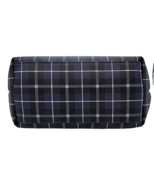 Kate Spade（ケイトスペード）Kate Spade (ケイトスペード) KATE SPADE(ケイトスペード) PXRU7133 042 HAWTHORNE LANE PLAID SMALL RYAN トートバッグ ネイビーの古着・服飾アイテム