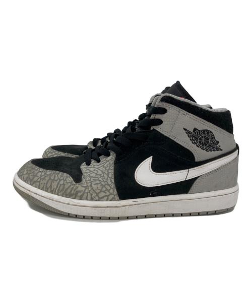 NIKE（ナイキ）NIKE (ナイキ) Air Jordan 1 Mid グレー サイズ:27.0の古着・服飾アイテム