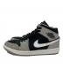 NIKE (ナイキ) Air Jordan 1 Mid グレー サイズ:27.0：5000円