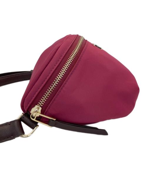 Kate Spade（ケイトスペード）Kate Spade (ケイトスペード) ナイロンショルダーポーチ ピンクの古着・服飾アイテム
