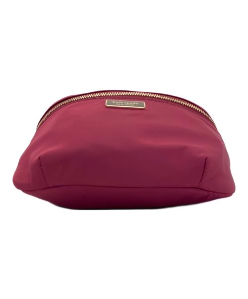 Kate Spade（ケイトスペード）Kate Spade (ケイトスペード) ナイロンショルダーポーチ ピンクの古着・服飾アイテム