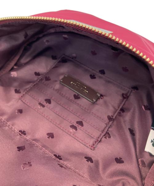 Kate Spade（ケイトスペード）Kate Spade (ケイトスペード) ナイロンショルダーポーチ ピンクの古着・服飾アイテム