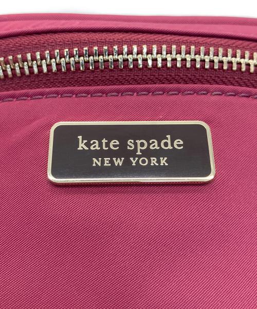Kate Spade（ケイトスペード）Kate Spade (ケイトスペード) ナイロンショルダーポーチ ピンクの古着・服飾アイテム