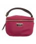 Kate Spade（ケイトスペード）の古着「ナイロンショルダーポーチ」｜ピンク