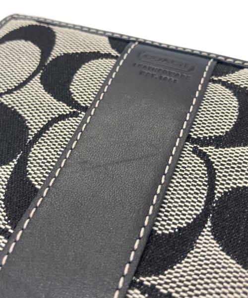 COACH（コーチ）COACH (コーチ) シグネチャー ブラックの古着・服飾アイテム