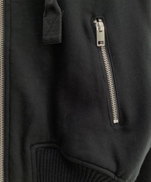 DIESEL（ディーゼル）DIESEL (ディーゼル) フーデッドジャケット ブラック サイズ:XSの古着・服飾アイテム