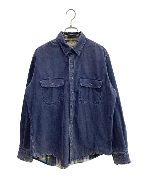 L.L.Bean（エルエルビーン）L.L.Bean (エルエルビーン) 長袖シャツ ネイビー サイズ:M15の古着・服飾アイテム