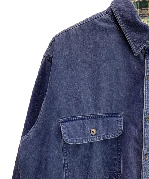 L.L.Bean（エルエルビーン）L.L.Bean (エルエルビーン) 長袖シャツ ネイビー サイズ:M15の古着・服飾アイテム