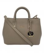 FURLAフルラ）の古着「リンダミニトートバッグ」｜グレージュ