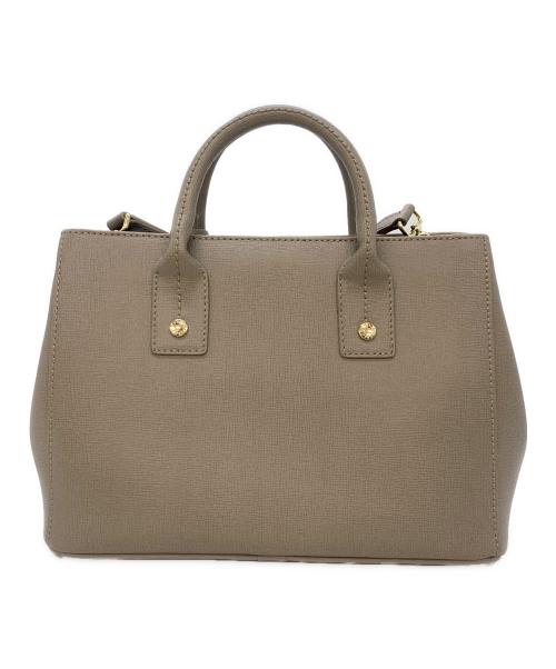 FURLA（フルラ）FURLA (フルラ) リンダミニトートバッグ グレージュの古着・服飾アイテム