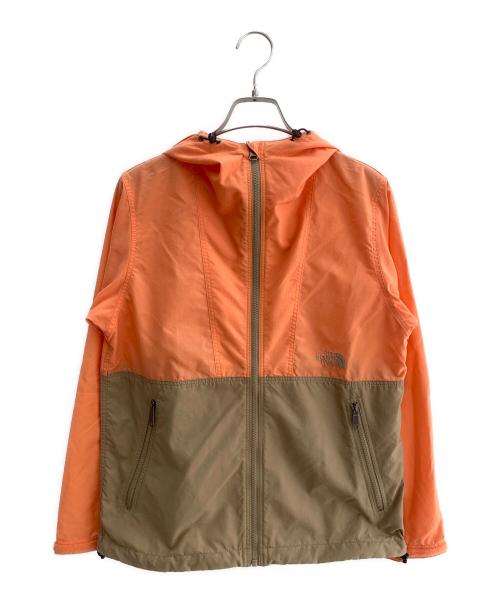 THE NORTH FACE（ザ ノース フェイス）THE NORTH FACE (ザ ノース フェイス) THE NORTH FACE(ザ ノース フェイス)コンパクトジャケット ベージュ×ピンク サイズ:Ｍの古着・服飾アイテム