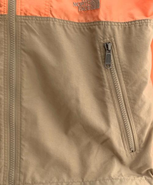 THE NORTH FACE（ザ ノース フェイス）THE NORTH FACE (ザ ノース フェイス) THE NORTH FACE(ザ ノース フェイス)コンパクトジャケット ベージュ×ピンク サイズ:Ｍの古着・服飾アイテム