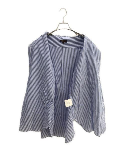 A vontade（アボンタージ）A vontade (アボンタージ) 長袖シャツ ブルー×ホワイト サイズ:Ｍ 未使用品の古着・服飾アイテム