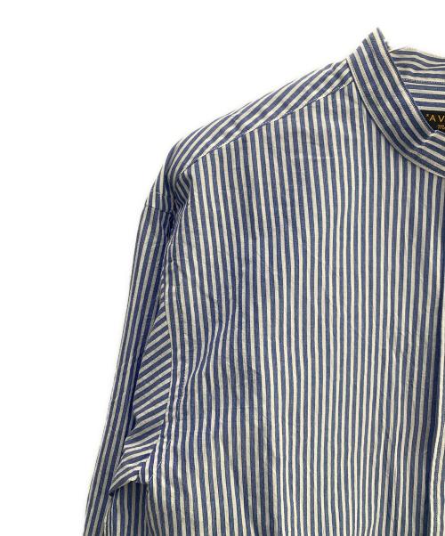 A vontade（アボンタージ）A vontade (アボンタージ) 長袖シャツ ブルー×ホワイト サイズ:Ｍ 未使用品の古着・服飾アイテム
