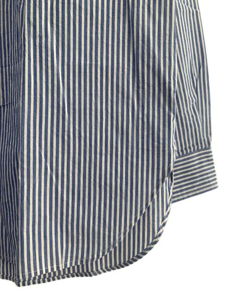 A vontade（アボンタージ）A vontade (アボンタージ) 長袖シャツ ブルー×ホワイト サイズ:Ｍ 未使用品の古着・服飾アイテム