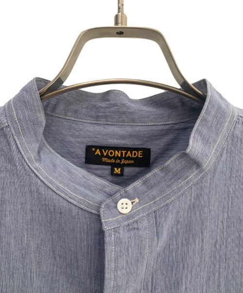 A vontade（アボンタージ）A vontade (アボンタージ) 長袖シャツ ブルー サイズ:Ｍ 未使用品の古着・服飾アイテム
