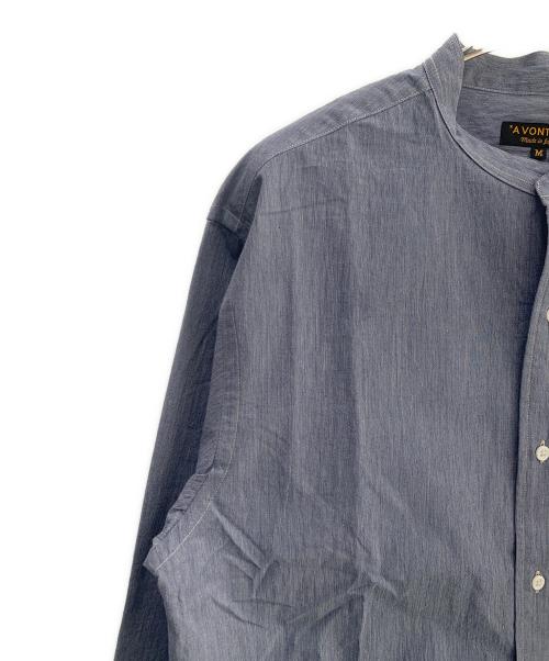 A vontade（アボンタージ）A vontade (アボンタージ) 長袖シャツ ブルー サイズ:Ｍ 未使用品の古着・服飾アイテム