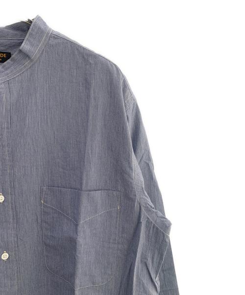 A vontade（アボンタージ）A vontade (アボンタージ) 長袖シャツ ブルー サイズ:Ｍ 未使用品の古着・服飾アイテム