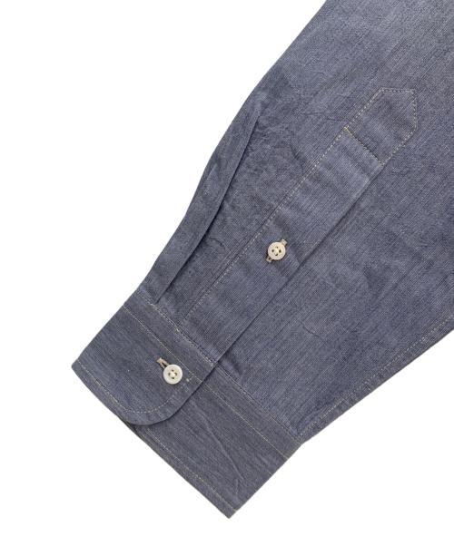 A vontade（アボンタージ）A vontade (アボンタージ) 長袖シャツ ブルー サイズ:Ｍ 未使用品の古着・服飾アイテム