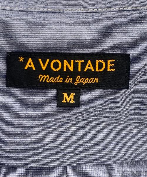 A vontade（アボンタージ）A vontade (アボンタージ) 長袖シャツ ブルー サイズ:Ｍ 未使用品の古着・服飾アイテム