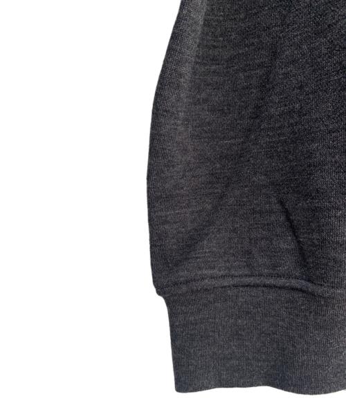BATONER（バトナ―）BATONER (バトナ―) ウールスウェット チャコールグレー サイズ:３ 未使用品の古着・服飾アイテム