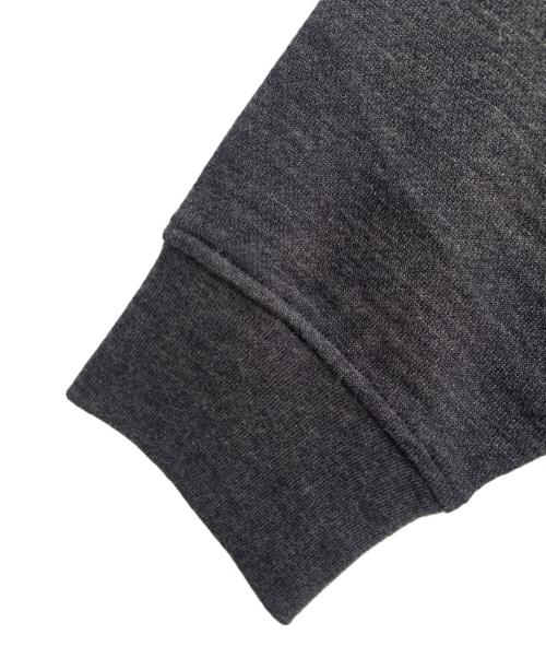 BATONER（バトナ―）BATONER (バトナ―) ウールスウェット チャコールグレー サイズ:３ 未使用品の古着・服飾アイテム