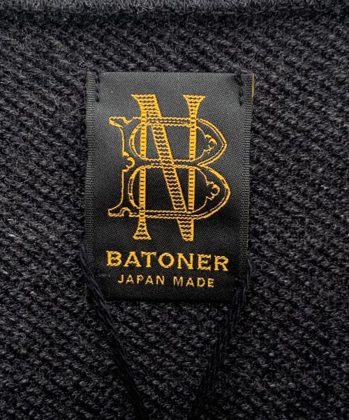 BATONER（バトナ―）BATONER (バトナ―) ウールスウェット チャコールグレー サイズ:３ 未使用品の古着・服飾アイテム